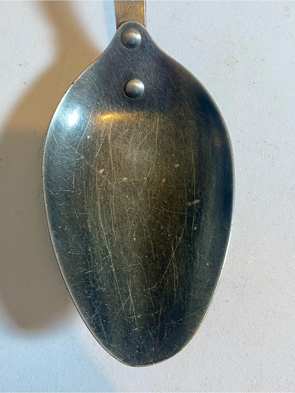 VTG Maid of Honor Stainless Steel Serving Spoon Silver Flatware Kitchen USA